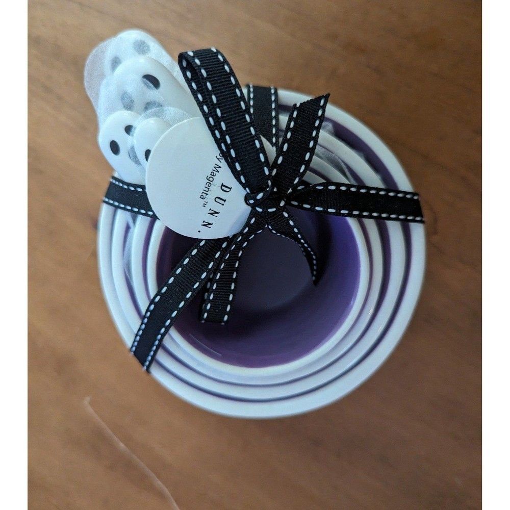 Rae Dunn ghost measuring cups brand new purple inside Halloween